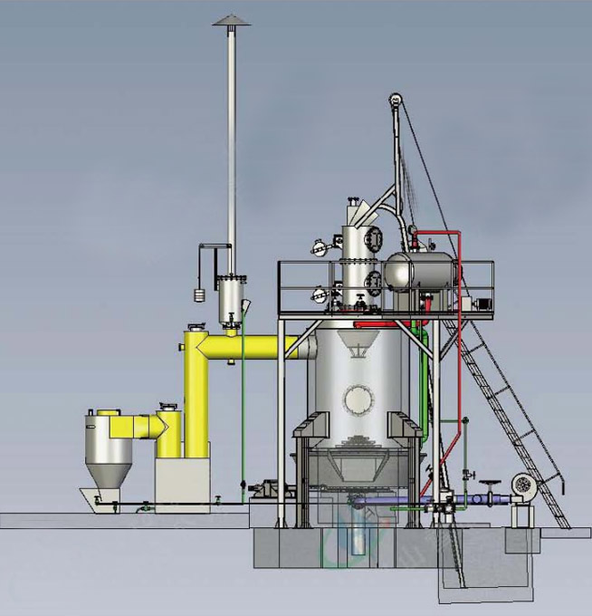 LCG1Q Single stage coal gasifier